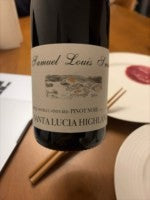 Samuel Louis Smith Pinot Noir Montañita de Oro Monterey 2024 (750ml)