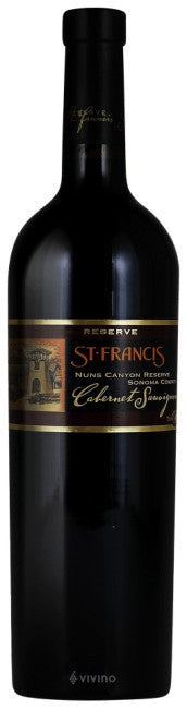 St. Francis - Cabernet Sauvignon Sonoma Valley Nuns Canyon Reserve 1999 (750ml)