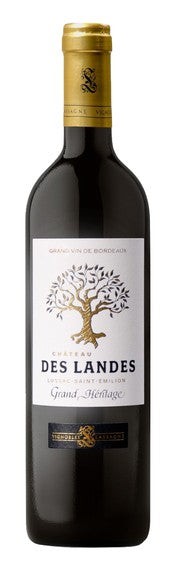 Vignobles Lassagne - Château des Landes Grand Héritage Lussac-Saint-Émilion 2020 (750ml)