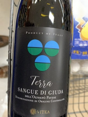 Cantine Vitea Terra Sangue di Giuda dell'Oltrepò Pavese 2022 (750ml)