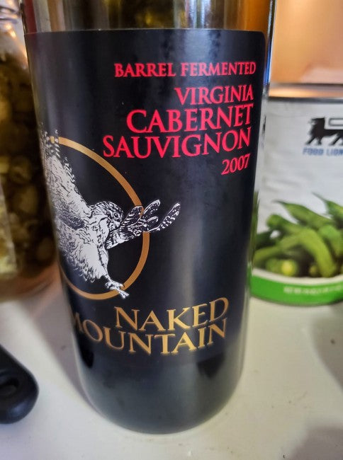 Naked Mountain - VA Cabernet Sauvignon Barrel Fermented 1997 (750ml)