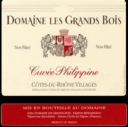 Domaine Les Grand Bois - Cuvee Philippine Cotes du Rhone Villages 2007 (750ml)