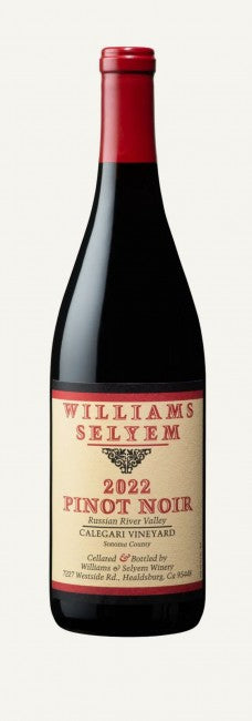 Williams Selyem - Calegari Vineyard Pinot Noir 2022 (750ml)
