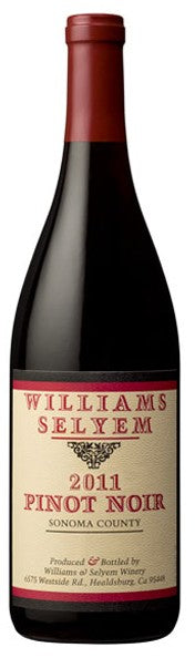 Williams Selyem - Sonoma County Pinot Noir 2011 (750ml)
