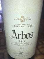 Famiglia Castellani Arbos Vino Nobile di Montepulciano 2012 (750ml)