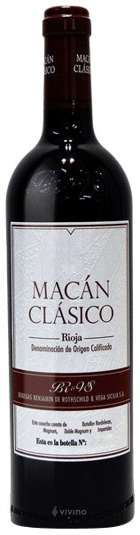 Benjamin de Rothschild - Vega Sicilia - Macán Clásico 2019 (3000ml)