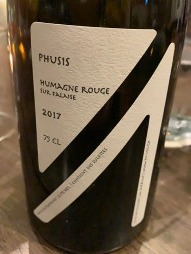 Bettschen Steve - Phusis - Humagne Rouge Sur Falaise 2019 (750ml)