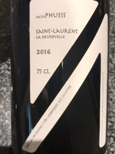 Bettschen Steve - Phusis - Saint-Laurent La Neuveville 2018 (750ml)