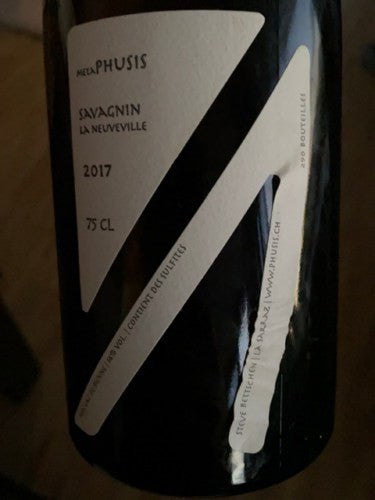 Bettschen Steve - Phusis - Savagnin La Neuveville 2020 (750ml)