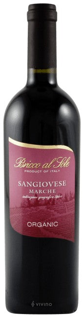Bricco al Sole Organic Sangiovese 2021 (750ml)