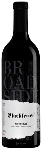 Broadside - Blackletter Cabernet Sauvignon 2022 (750ml)