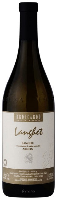 Broccardo Langhet Arneis 2022 (750ml)