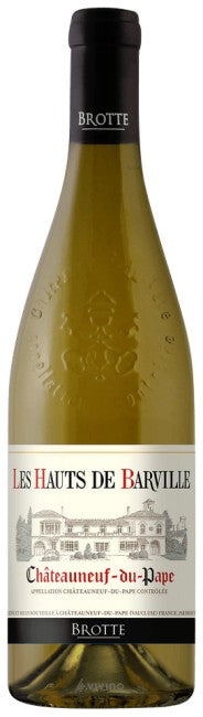 Brotte Chateauneuf-du-Pape Les Hauts de Barville Blanc 2024 750ml
