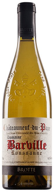 Brotte Roussanne Chateauneuf-du-Pape Domaine Barville Blanc 2023 750ml