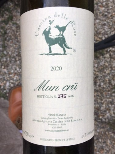 Cascina delle Rose Mun Crü 2020 (750ml)
