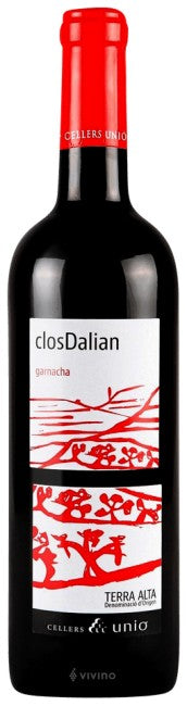 Cellers Unió Clos Dalian Garnacha Crianza 2022 (750ml)