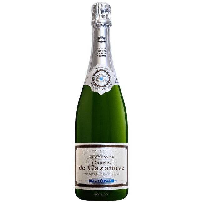 Charles de Cazanove Tête de Cuvée Champagne NV (750 ml)