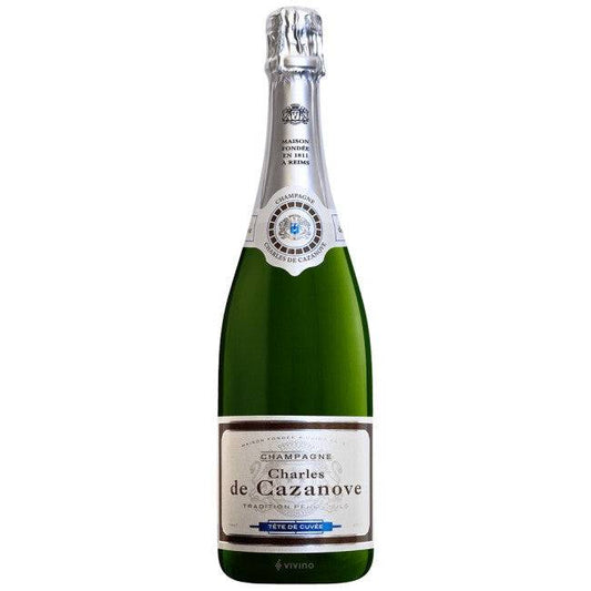 Charles de Cazanove Tête de Cuvée Champagne NV (750 ml)