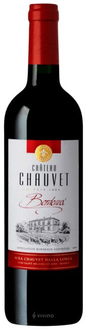 Château Chauvet Bordeaux Rouge 2020 (750ml)
