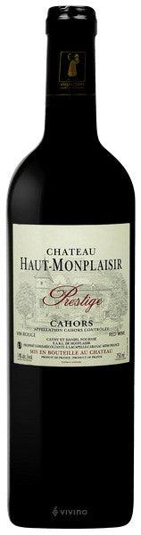 Château Haut-Monplaisir - Prestige Cahors 2019 (750ml)