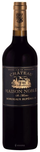 Château Maison Noble Saint Martin - Bordeaux Supérieur 2019 (750ml)