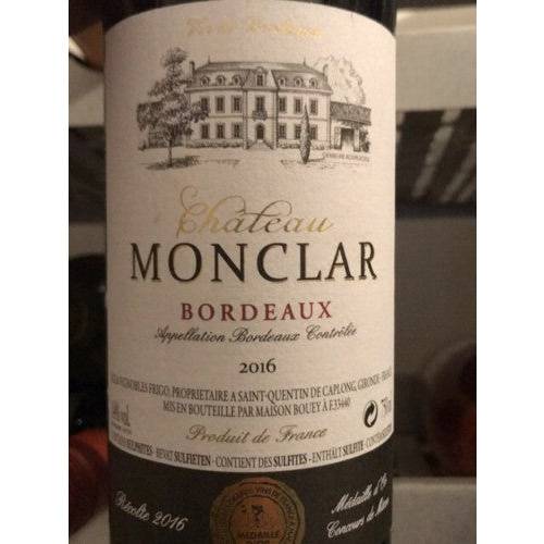 Château Monclar Bordeaux 2019 (750ml)