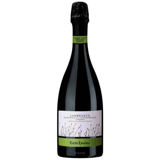 Cleto Chiarli Organic Lambrusco Grasparossa di Castelvetro NV (750 ml)