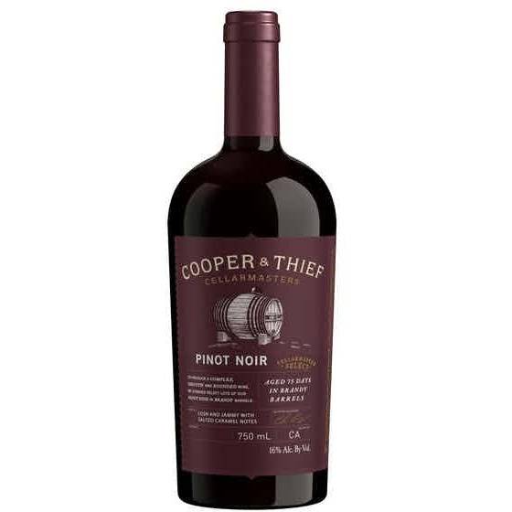Cooper & Thief Pinot Noir (Aged in Brandy Barrels) 2021 (750ml)