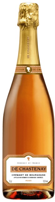 De Chastenay Crémant de Bourgogne Rosé NV (750 ml)