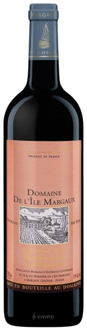 Domaine de l'Île Margaux Bordeaux Supèrieur 2019 (750ml)