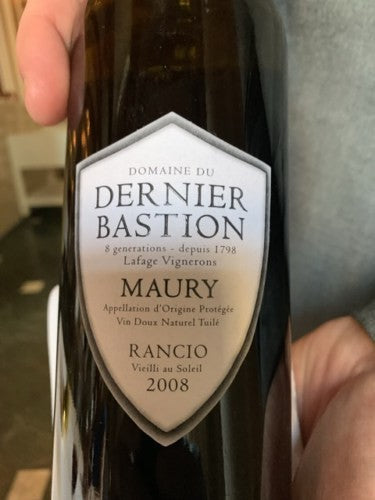 Domaine du Dernier Bastion Rancio Maury 2008 (750ml)
