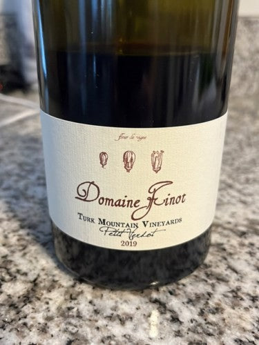 Domaine Finot - Turk Mountain Vineyards Petit Verdot 2021