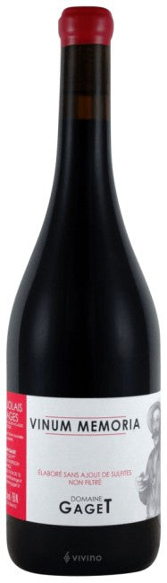 Domaine Gaget - Vinum Memoria 2016 (750ml)