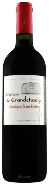 Domaine Gonzague Maurice - Château de Grandchamp Montagne Saint-Émilion 2017 (750ml)