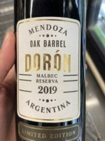 Doron - Reserva Malbec Oak Barrel Limited Edition 2019 (750ml)