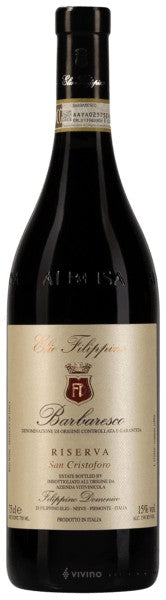 Elio Filippino San Cristoforo Barbaresco Riserva 2019 (750ml)