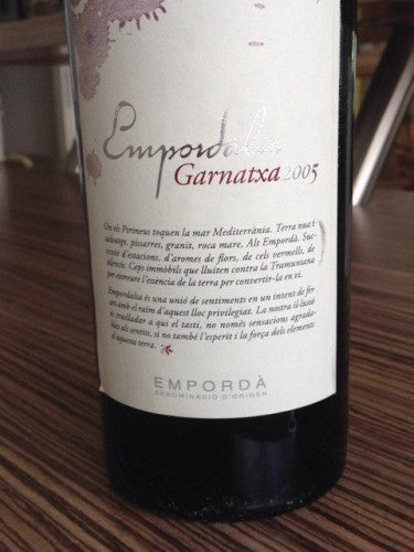Empordàlia - Garnatxa Empordà NV (500ml)