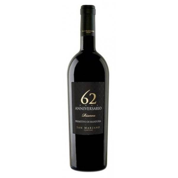 Feudi di San Marzano - Primitivo di Manduria riserva Anniversario 62 2019 (750ml)