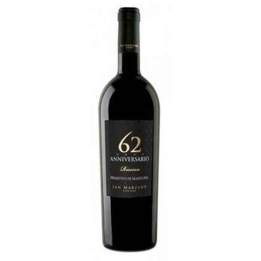 Feudi di San Marzano - Primitivo di Manduria riserva Anniversario 62 2019 (750ml)