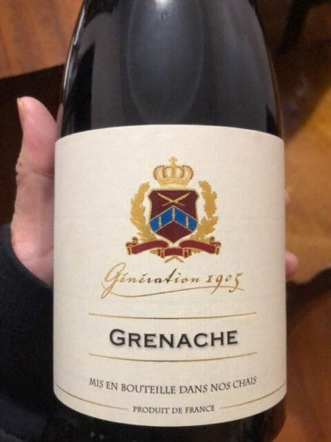 Génération 1905 Grenache 2019 (750ml)