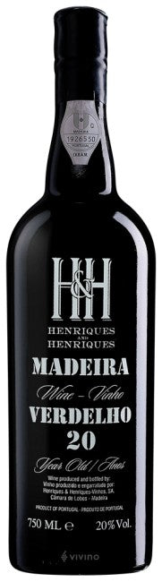 Henriques & Henriques - Verdelho 20 Years Old Madeira NV
