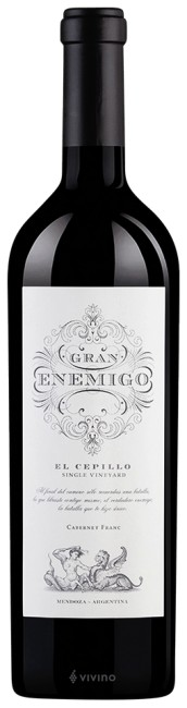El Enemigo Gran Enemigo Single Vineyard El Cepillo Cabernet Franc 2018 (750ml)
