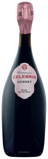Gosset Brut Rosé Champagne Celebris 2008 (750ml)