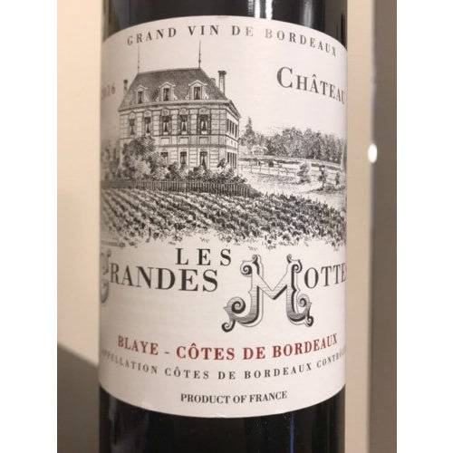 Johanès Boubée Château Les Grandes Mottes Blaye - Côtes de Bordeaux 2020(750ml)