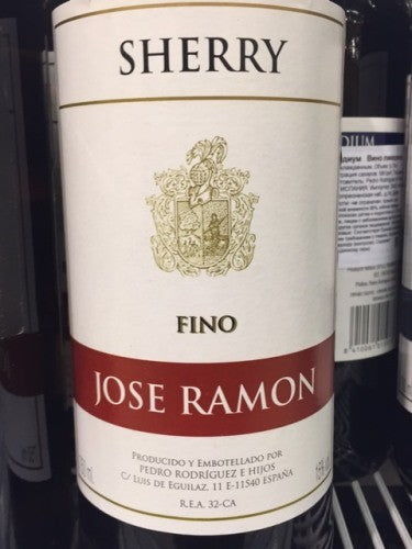 José Ramón Fino Sherry NV (750 ml)