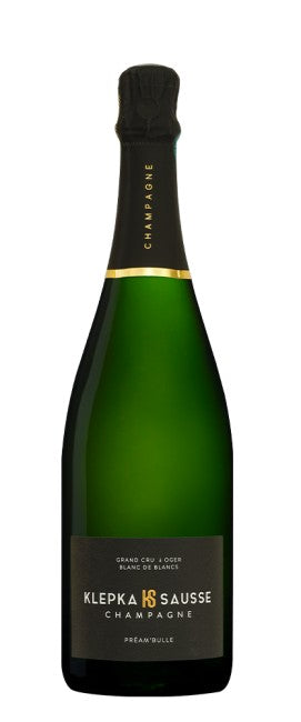 Klepka-Sausse Champagne Pream Bulle Blanc De Blancs NV (750 ml)