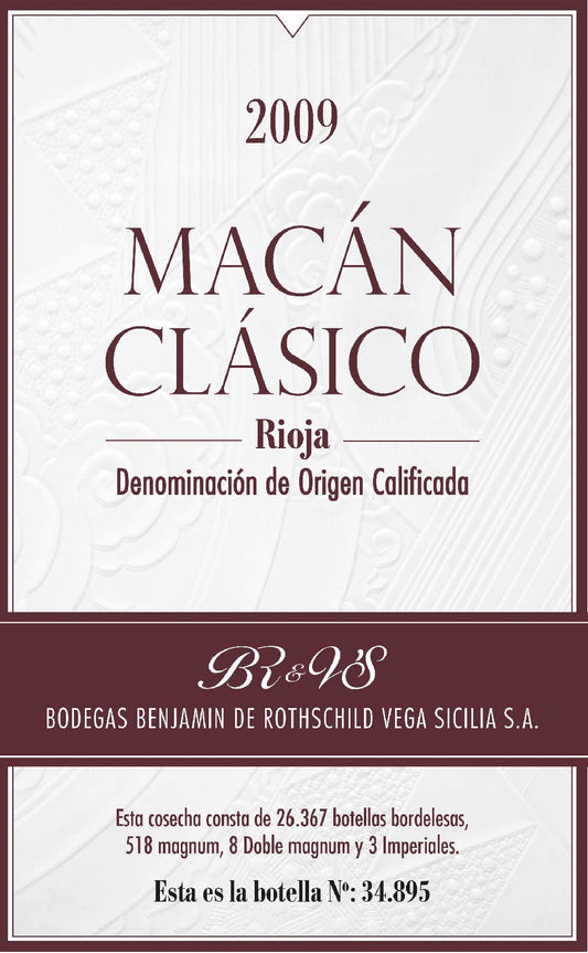 Macan - Rioja Clasico 2019 (750ml)