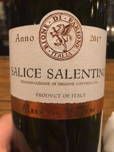 Masseria Parione Salice Salentino 2023 (750ml)