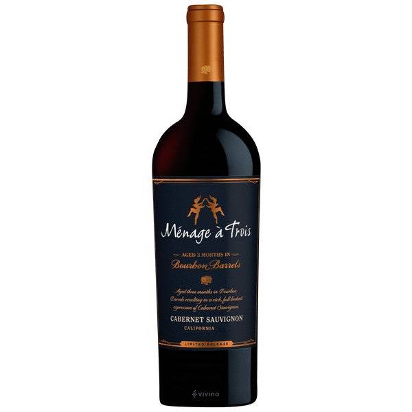 Menage a Trois Bourbon Barrel Cabernet Sauvignon 2022 750ml