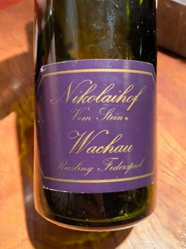 Nikolaihof Vom Stein Riesling Federspiel 2019 (750ml)
